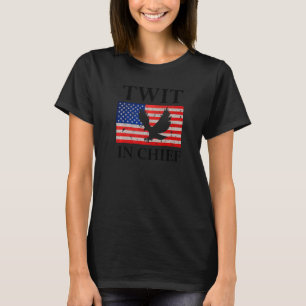 T-shirt Chef Twi Drapeau Américain Merica Aigle US Twit e
