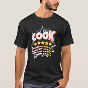 T-shirt Chef - Viennoiserie Bateau Cuisinier Sous-Chef Cui