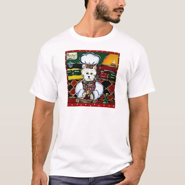T-shirt Chef Westie (Devant)