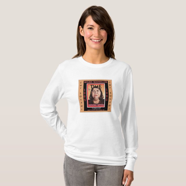T-shirt Chef Wilma Mankiller (Devant entier)