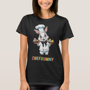 T-shirt Chefbunny Cook Lièvre Drôle Jour de Pâques Hommes