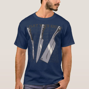 T-shirt Chefs cuisines couteaux