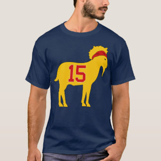 T-shirt Chefs de Kansas City Patrick Mahomes GOAT 15 Kids