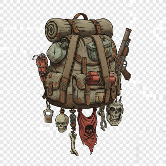T-shirt Chem-Cook’s Carryall: Wasteland Wanderer Edition