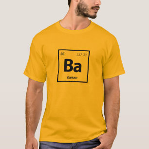 T-shirt Chemical Barium