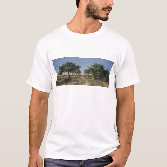 T-shirt Chemin à travers les pommiers (Devant)