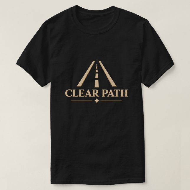 T-SHIRT CHEMIN CLAIR (Design devant)