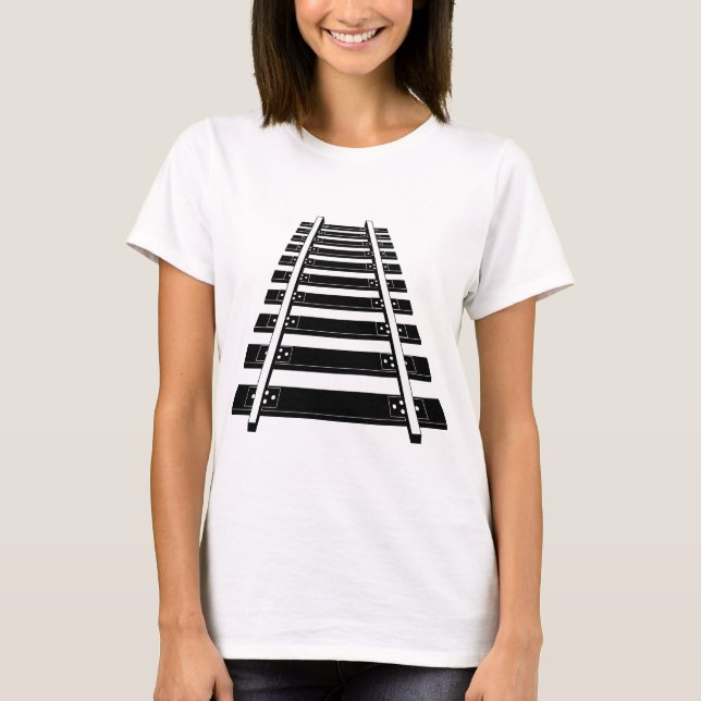 T-shirt Chemin de fer (Devant)