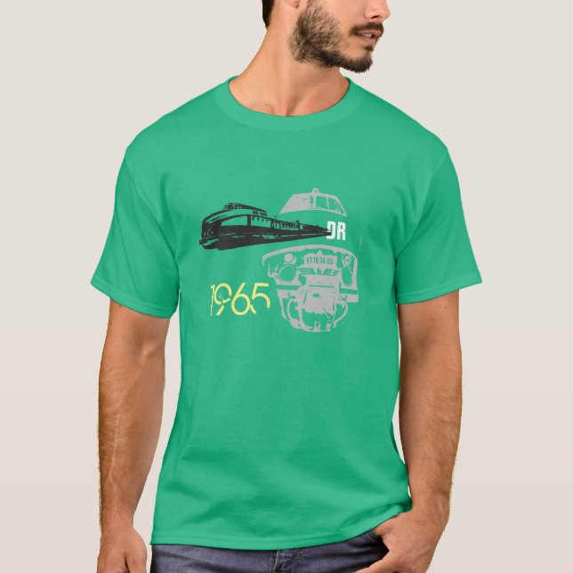 T-shirt Chemin de fer allemand Automotrice (Devant)