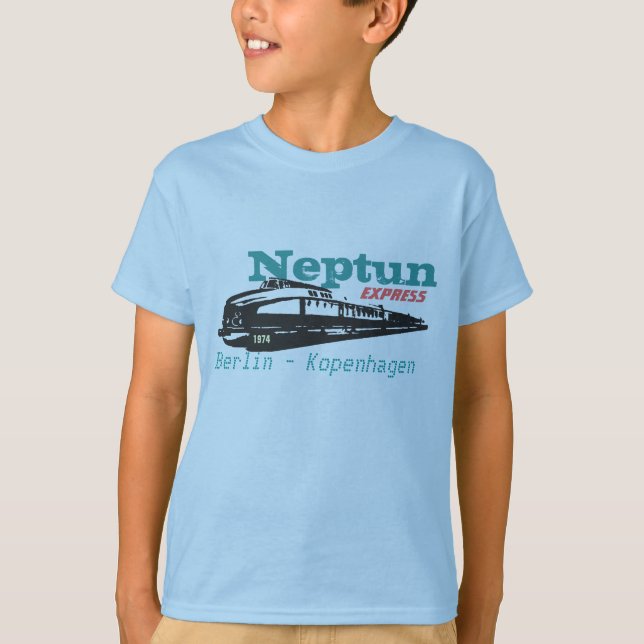 T-shirt Chemin de fer allemand de Neptune (Devant)