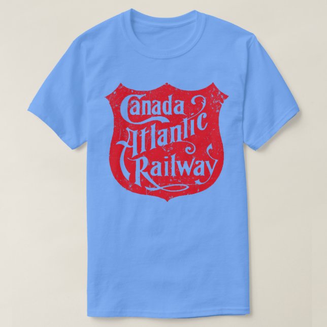 T-shirt Chemin de fer Canada Atlantique (Design devant)