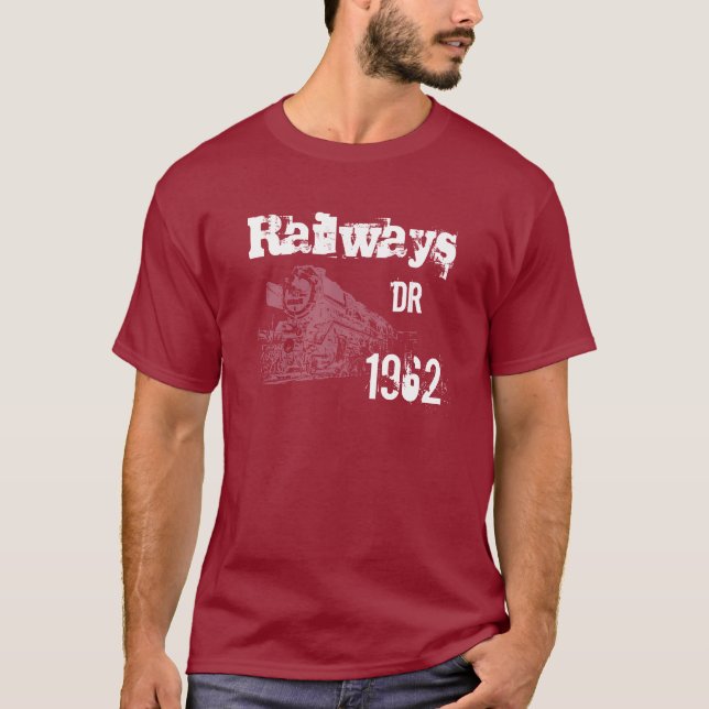 T-shirt Chemin de fer DDR (Devant)