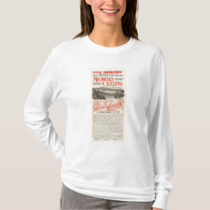 T-shirt Chemin de fer de central du Michigan