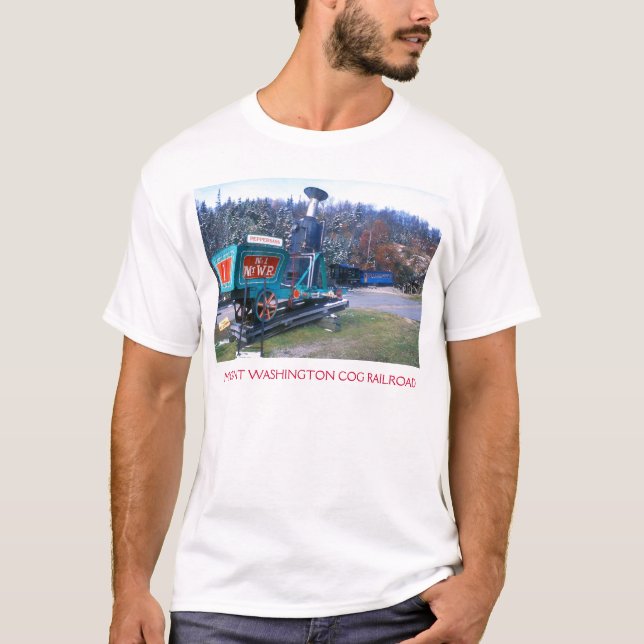 T-shirt Chemin de fer de dent de Washington de bâti (Devant)