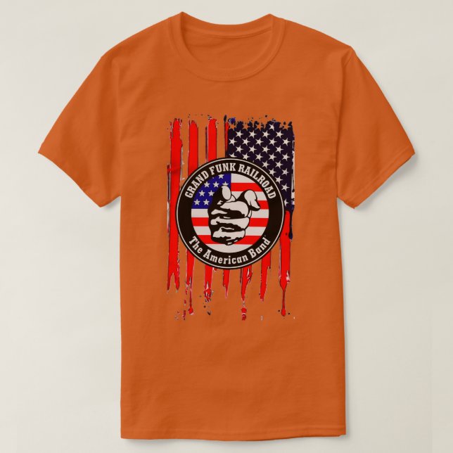 T-shirt chemin de fer de grank funk (Design devant)