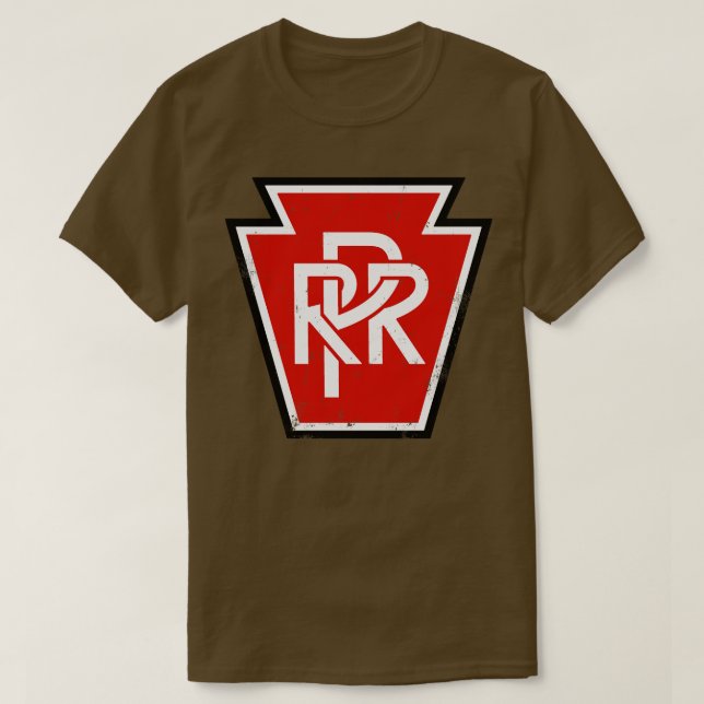 T-shirt Chemin de fer de Pennsylvanie (Design devant)