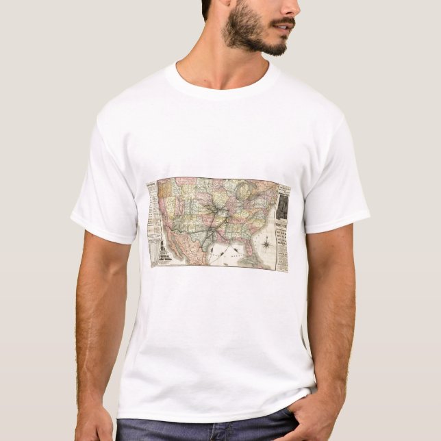 T-shirt Chemin de fer du Missouri Pacifique (Devant)