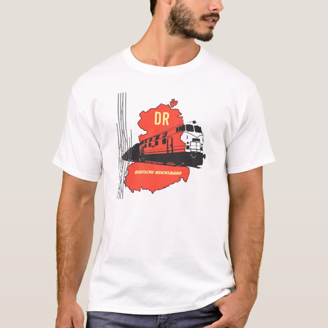 T-shirt Chemin de fer du Reich (Devant)