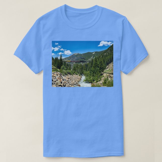 T-shirt Chemin de fer Georgetown Loop (Design devant)