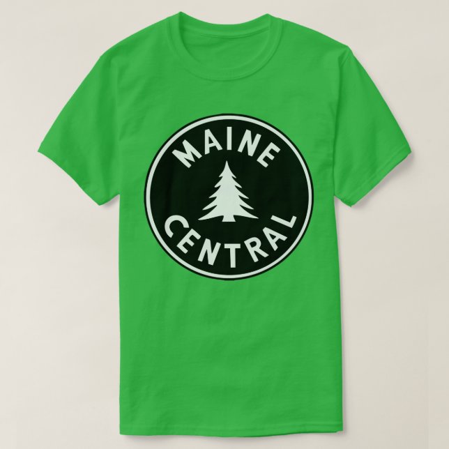 T-shirt Chemin de fer Maine Central 1 (Design devant)