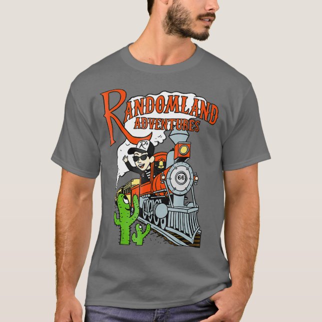 T-shirt Chemin de fer Randomland (Devant)