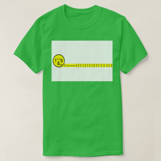 T-shirt Chemin de fer T amp B (Design devant)