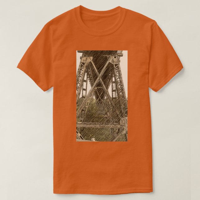 T-shirt Chemin de fer Tressel (Design devant)