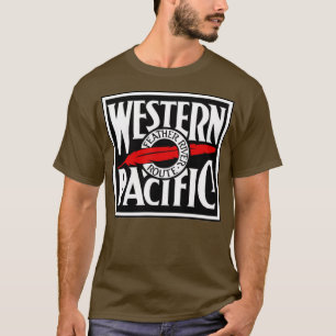 T-shirt Chemin de fer vintage Ouest Pacifique