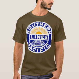 T-shirt Chemin de fer vintage Southern Pacific Lines