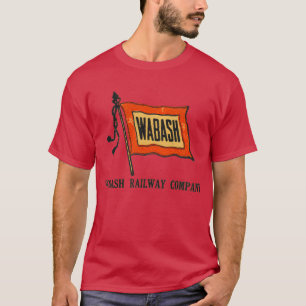 T-shirt Chemin de fer vintage Wabash 1