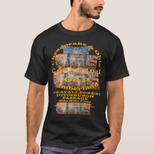 T-shirt Chemin de halage du canal HG FV C Great Allegheny