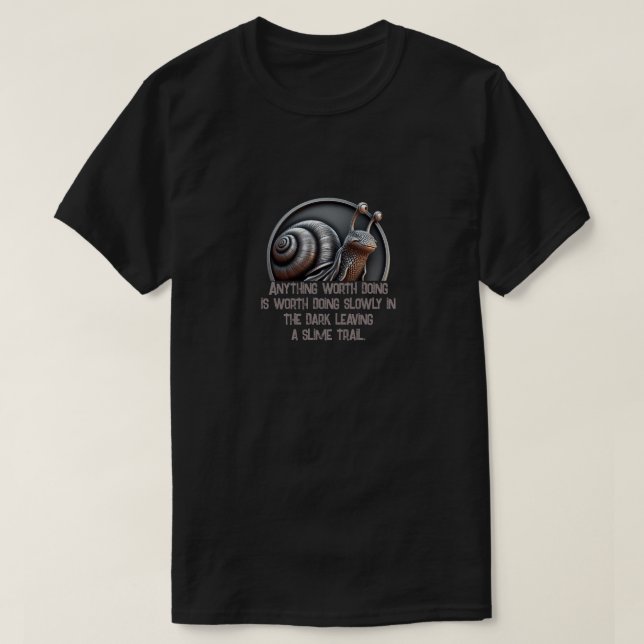 T-shirt Chemin de l'escargot (Design devant)