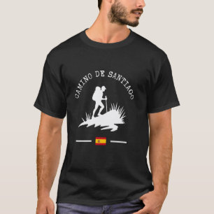 T-shirt Chemin de Saint-Jacques de Compostelle Espagne Ran