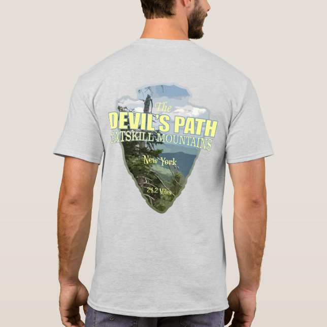 T-shirt Chemin des démons (flèche) (Dos)