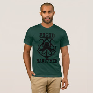 T-shirt Chemin du phare de pieuvre de Maritimer Fière