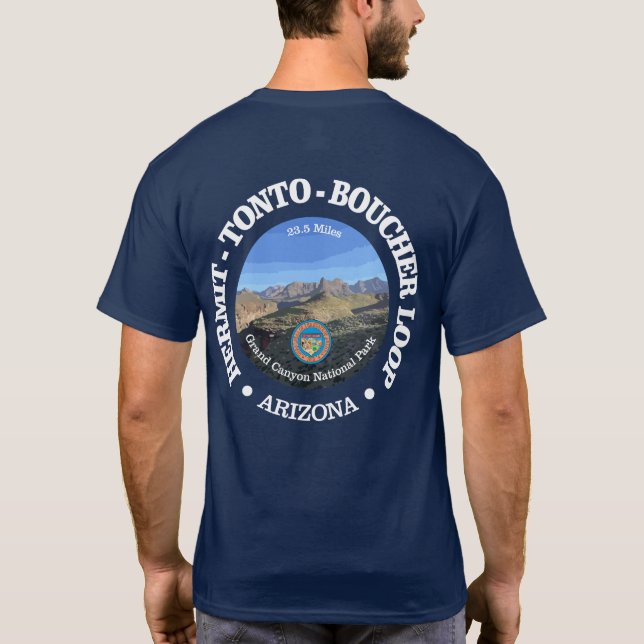 T-shirt Chemin Hermit-Tonto-Boucher (rd) (Dos)