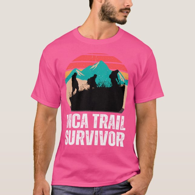 T-shirt Chemin Inca Survivor Montagnes péruviennes (Devant)