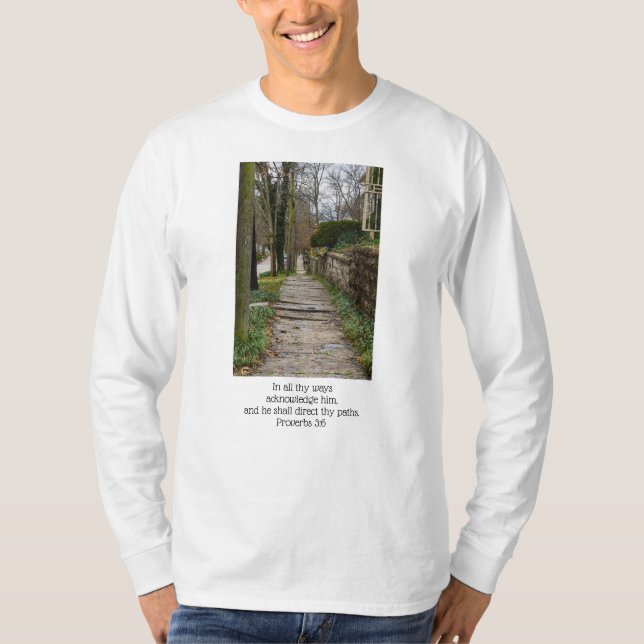 T-shirt Chemin inégal (Devant)