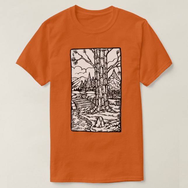 T-shirt Chemin Natures (Design devant)