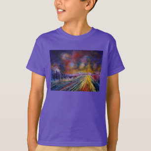 T-shirt Chemin pourpre
