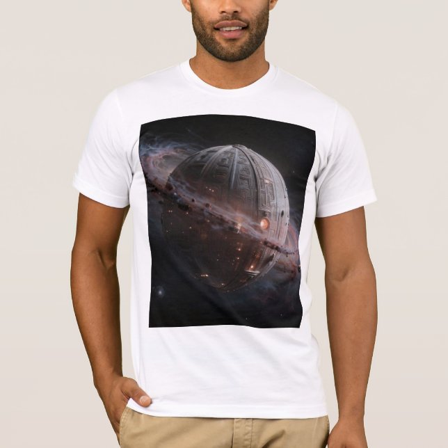 T-shirt Chemin stellaire – Voyage à travers l’univers (Devant)