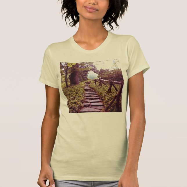 T-shirt Chemin vers la lumière (Devant)