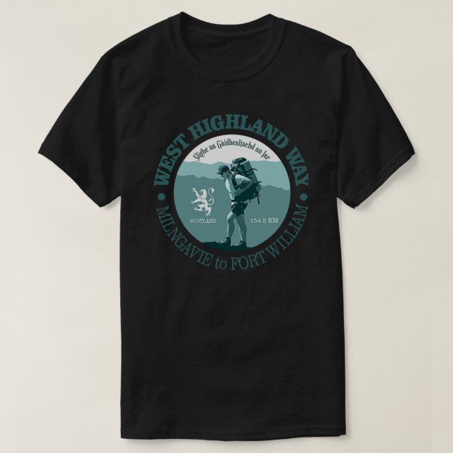 T-shirt Chemin West Highland (Design devant)
