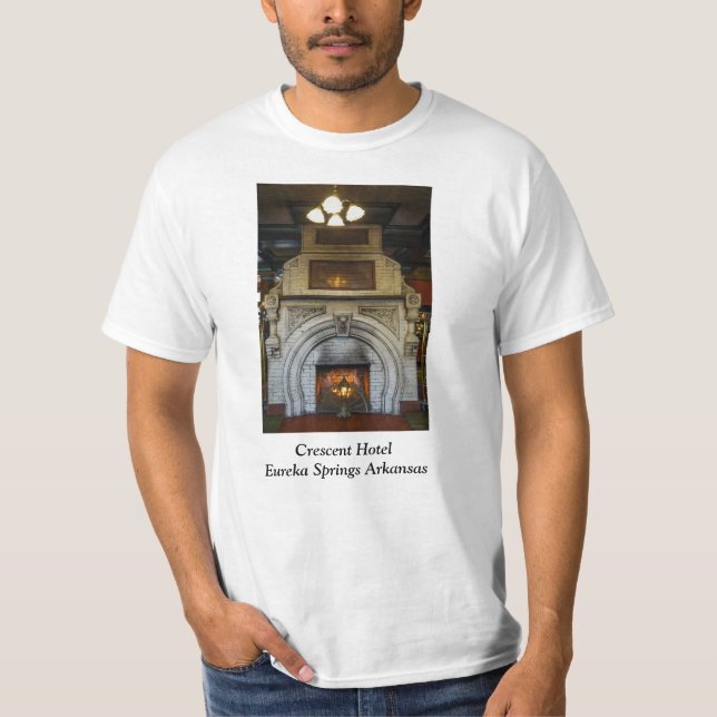 T-shirt Cheminée de l'hôtel Crescent (Devant)