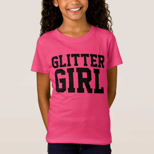 T-Shirt CHEMINÉES PAILLÉES POUR FILLES (Devant)