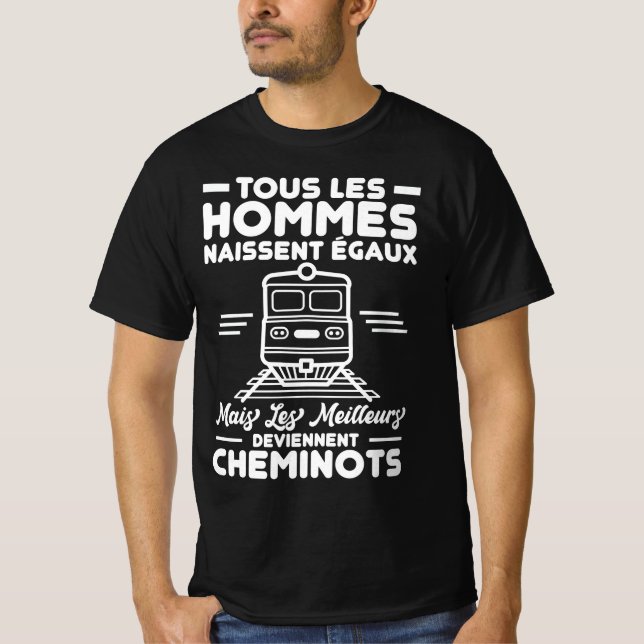 T-shirt Cheminot (Devant)