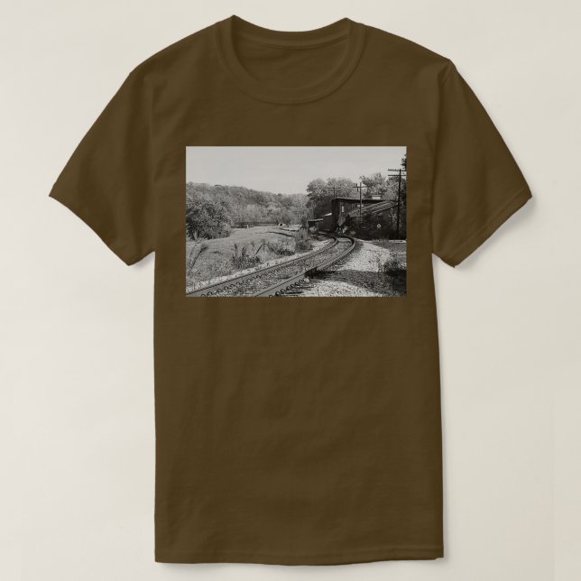 T-shirt Chemins de fer à Galena 1 (Design devant)