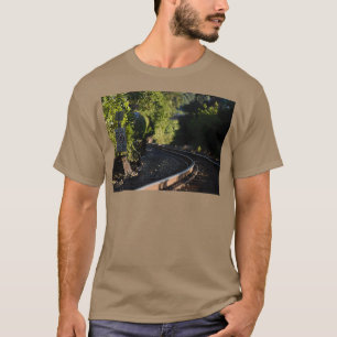 T-shirt Chemins de fer et panneau de propriété privée