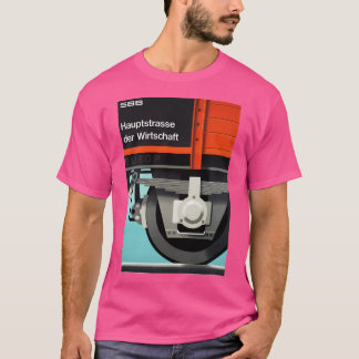 T-shirt Chemins De Fer Sbb Europ Rue Principale De L'Econo