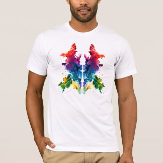 T-shirt Chemise 01 Tache d'encre de Rorschach Art Abstrait